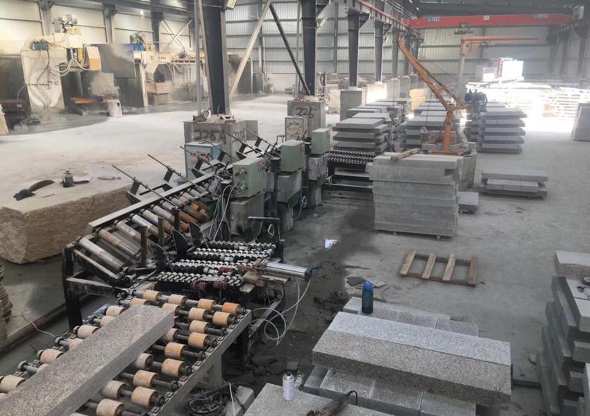 stone edge chamfering and grinding machine