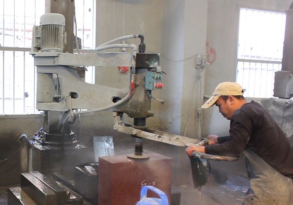 rock polishing equipment application